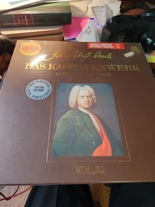 Bach - Das Kantatenwerk (Complete Cantatas) Vol. 31 - 2LP Box Set BWV 124-127 - Picture 1 of 2