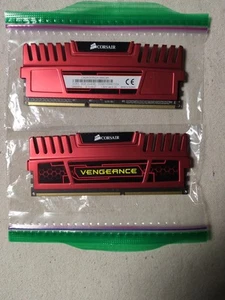 CORSAIR VENGEANCE 8GB (4GBX2) DDR3-1866MHz PC3-14900 1.5V CMZ8GX3M2A1866C9R - Picture 1 of 18