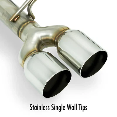 Observación para 2015+ Subaru WRX/STI VA eje escape trasero con acero inoxidable único Foto 1 de 3