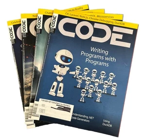 Set of 4 - 2023 CODE MAGAZINE - The Entire Year of Magazines!! - Picture 1 of 9
