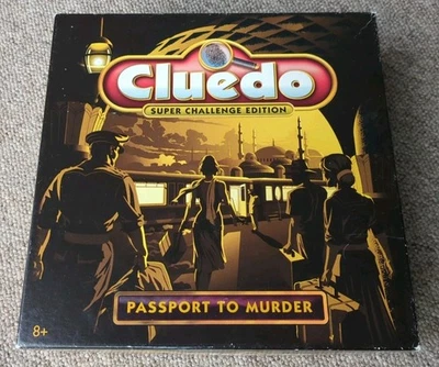 Cluedo Passport To Murder Board Game (Hasbro 2000) - Image 1 of 4