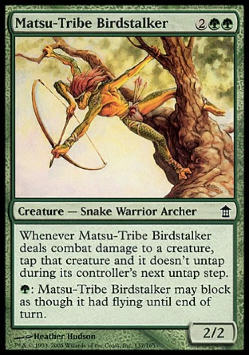 Matsu-Tribe Birdstalker - Medium Play MTG Saviors of Kamigawa - Image 1 of 1