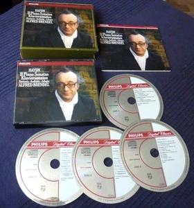 4xCD Alfred Brendel HAYDN 11 Piano Sonatas Philips PDO 80s Second Hand Excellent - Picture 1 of 4