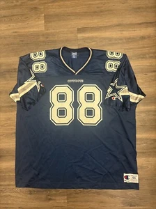 Vintage Champion Dallas Cowboys Michael Irvin #88 Blue Jersey Size 60 - Picture 1 of 6
