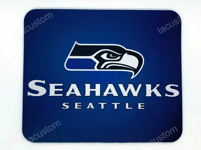 Seattle Seahawks - Mouse Pad Mousepad Mice Mat Computer Laptop - Image 1 of 2