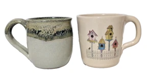 TEXAS - Ceramica artistica fatta a mano - Tazza LOTTO di 2 Shaker & Thangs Birdhouse + Jus' Cuz - Foto 1 di 9