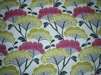 100 CM SANDERSON CURTAIN FABRIC /"Hedra/" 1 METRE GREEN VINTAGE COLLECTION