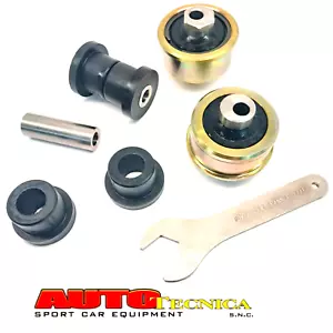KIT 4 BOCCOLE TRAPEZIO POWERFLEX FIAT PUNTO ABARTH SUPPORTI BRACCI SOSPENSIONE - Picture 1 of 4