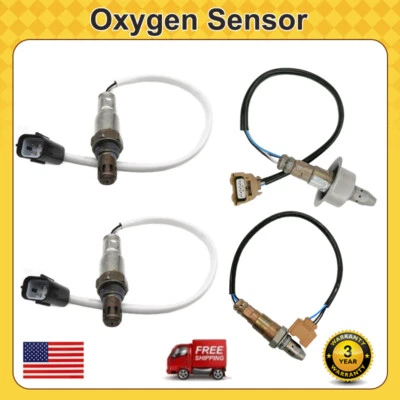 Sensor de oxígeno 4 piezas para Nissan 2011 Murano Quest 2014 Máxima 3,5 L arriba + aguas abajo Foto 1 de 4