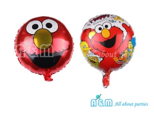 2 Sesame Street Foil Balloon Set Birthday Party Decoration - Picture 1 of 1