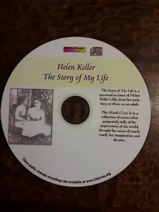 Helen Keller / STORY OF MY LIFE - Biography Unabridged Audiobook Mp3 CD 7+Hrs - Picture 1 of 2