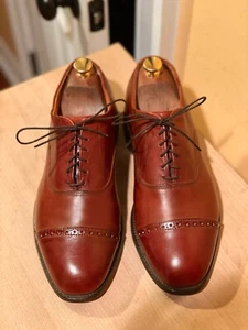 Allen Edmonds Byron Captoe Oxford Schuhe 7,5 EEE - Bild 1 von 10