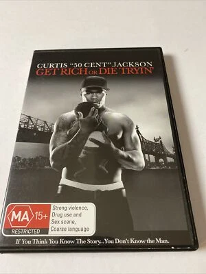 Get Rich Or Die Tryin' (DVD, 2011) 50 Cent Like New Region 4 - Image 1 of 2