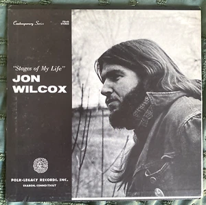 JON WILCOX Stages Of My Life FOLK-LEGACY 12" LP Vinyl Record 33 RPM FSI-45 vg+ - Foto 1 di 5