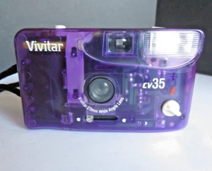 VINTAGE Vivitar® CV35 *VIDEO* 27mm Weitwinkelobjektiv manuelle Point & Shoot Filmkamera - Bild 1 von 13