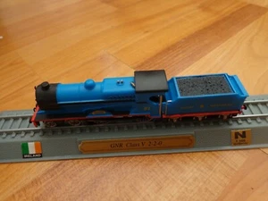 Del Prado N Calibre 1/160 Gnr Clase V 2-2-0 Irlanda Locomotora Tren con Soporte - Imagen 1 de 1