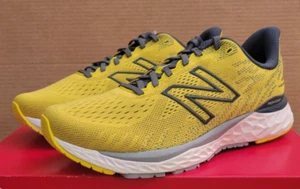New Balance Fresh Foam 880v11 Size: 10 EE-Wide Sulphur Yellow/Deep Ocean Grey - Picture 1 of 11