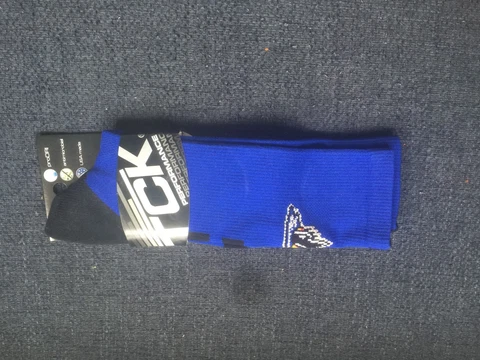 Lake Erie Monsters Blue Performance Socks! SGA! AHL Hockey! (MEDIUM) Cover