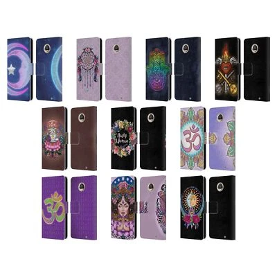 OFFICIAL BRIGID ASHWOOD BOHEMIAN VIBE LEATHER BOOK CASE FOR MOTOROLA PHONES - Image 1 of 4