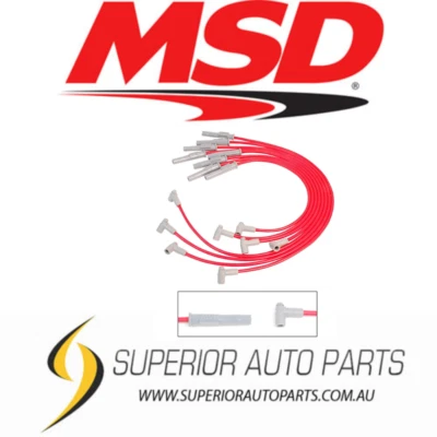 MSD Super Conductor Spark Plug Wire Set, Jeep 4.0L, 6 Cyl., '93-'98 32239 - Image 1 of 2