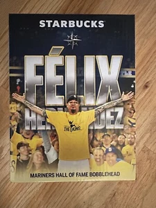 Felix Hernandez Seattle Mariners Hall of Fame Bobblehead 2023- SGA - Picture 1 of 4