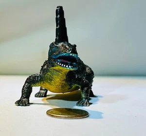 "Figura de dinosaurio Dimetrodon negro amarillo Decopac 6,5"" PVC ~ Juego de rol ~ Jurásico" - Imagen 1 de 8