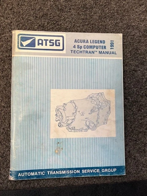 ATSG ACURA LEGEND Manuale Computer 4 Velocità TECHTRAN - Immagine 1 di 2