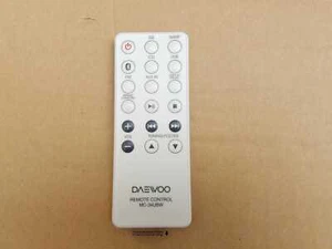 Genuine Daewoo MC-34UBW Bluetooth Audio Player Remote Control - Picture 1 of 2
