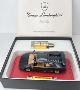 Bburago 1/24 Die Cast 1990 Lamborghini Diablo RARE Conino Cologne 50ml Promo - Bild 1 von 9