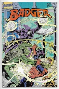 The Badger #11 & 23 COPPER AGE FIRST COMICS DELUXE SERIES COMIC BOOK LOT 1985-87 - Picture 1 of 4