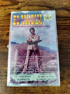 MANUEL RODRIGO CASSETTE*EL YAQUI CON LA BANDA SINALOENSE ROSA BLANCA*SEALED NEW! - Picture 1 of 3