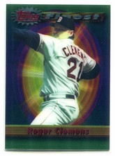 1994 Finest Protector Sample Prototype 217 Roger Clemens Promo Sample Test Issue