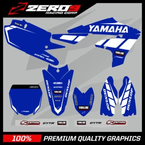 KIT DE GRÁFICOS YAMAHA MOTOCROSS CALCOMANÍAS MX: YZ YZF 65 85 125 250 450 VELOCIDADES AZUL - Imagen 1 de 1