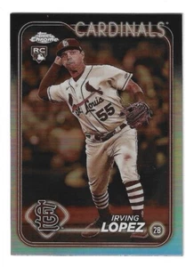 2024 Topps Chrome - Irving Lopez #95 Sepia Refractor (RC) - Picture 1 of 1