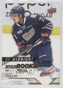2018-19 Upper Deck CHL Star Rookies UD Midnight /25 Tyler Tullio #344