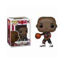 MICHAEL JORDAN Chicago Bulls NBA Black Unifrom w/ Hologram Funko POP! #55 NEW
