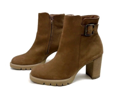 Botín Paul Green Selma con suela para mujer talla 8 caramelo nobuck $529 Foto 1 de 4