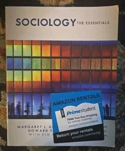Sociology The Essentials 9th Edition Andersen Taylor Logio 2016 Paperback - Picture 1 of 2