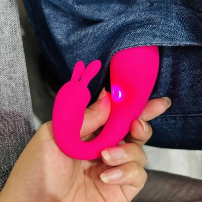 Vibrador inalámbrico Bluetooth punto G para mujeres consolador usar huevo clítoris juguetes sexuales femeninos Foto 1 de 4