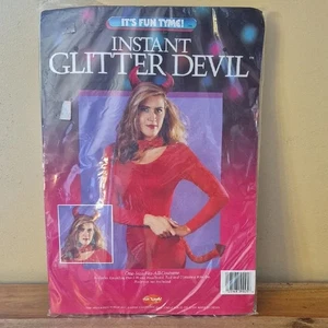 NEW Instant Glitter Devil Accessories - Red - Picture 1 of 2