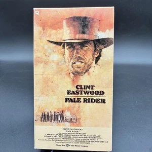 Pale Rider VHS 1985 Western Clint Eastwood Warner Bros Original Release - Bild 1 von 3