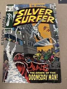 Silver Surfer #13 (1970)🔑1st Appear. Doomsday Man *Mid-Grade - Picture 1 of 7