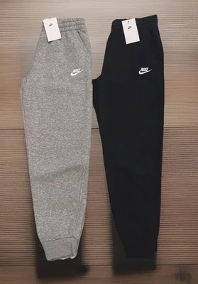 NUEVO CON ETIQUETAS NIKE NIÑO POLAR JOGGERS SUDADERA GRIS o NEGRO JUVENIL L & XL ¡TÚ ELIGES! Foto 1 de 4