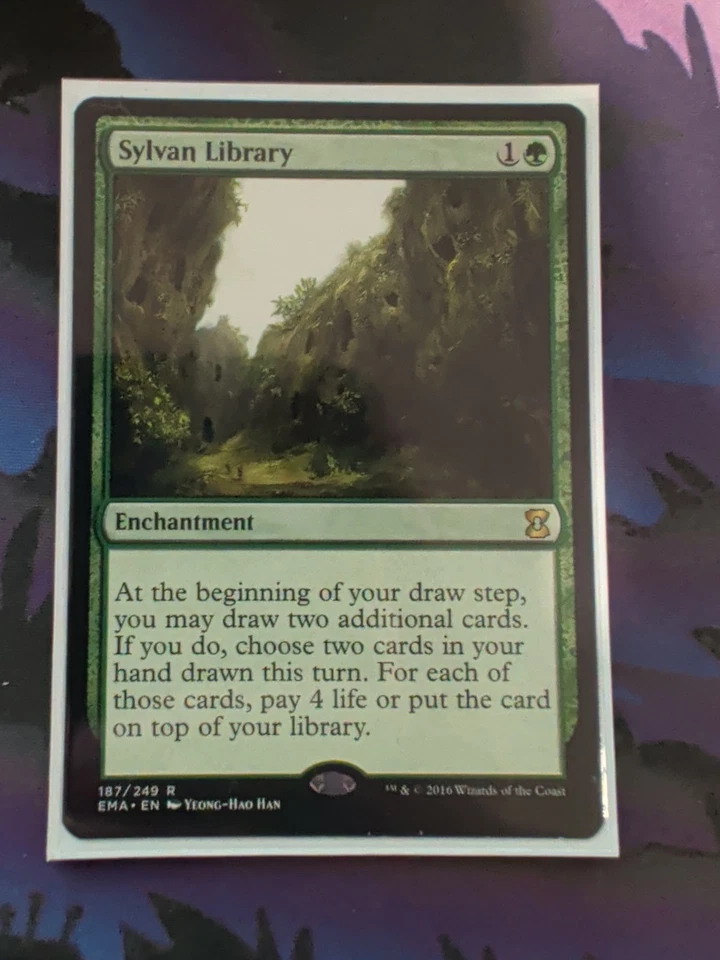 MTG Sylvan Library - Eternal Masters (Near Mint) - Image 1 of 1