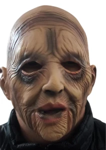 realistische Opa Maske alter Mann Greis Latex Großvater - Bild 1 von 3