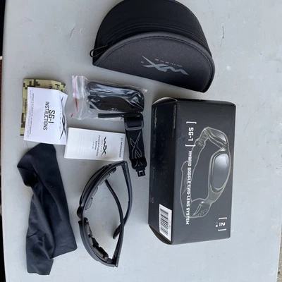 Gafas de sol Wiley X híbridas 2 lentes SG-1 tácticas protectoras Gafas Foto 1 de 4