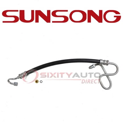 Sunsong Power Steering Pressure Line Hose for 1970-1972 Dodge Challenger - vc - Image 1 of 4