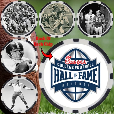 Jon Arnett Southern California College Football Hall of Fame Chip Set (5) - Image 1 of 2