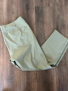 Pantalone Public Rec Workday Uomo 42x32 Verde Grigio Performance Golf Dritto - Foto 1 di 10