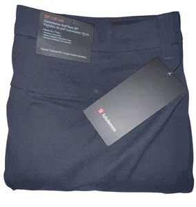 Lululemon Men’s Size 36x30 Navy Blue Commission Golf Pants Tapered Fit. NWT - Picture 1 of 10